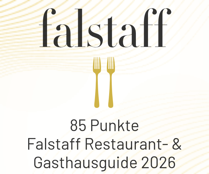 Falstaff-Auszeichnung 2026 mit 85 Punkten für das Restaurant im Steinerwirt Zell am See